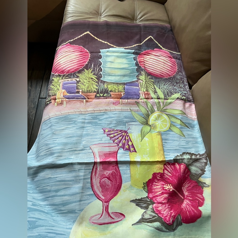 Tropical Outdoor Flag
